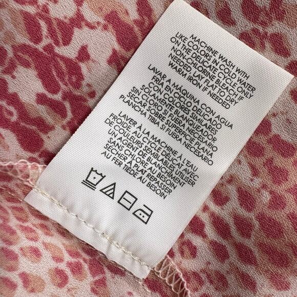 CAbi 5708 Bethany Snake Print Blouse Medium - Picture 9 of 11